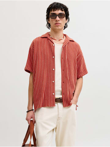 Jack & Jones Hawaii-Hemd in Barn Red