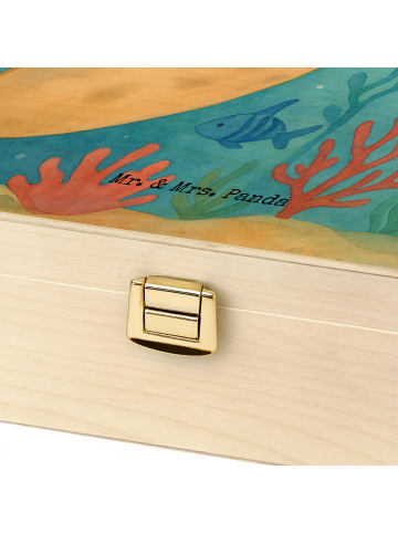 Mr. & Mrs. Panda Teebeutelbox Sternzeichen Wassermann Design mit... in Weiß