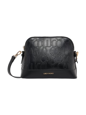Carlo Colucci Umhängetasche Fassardi in Schwarz
