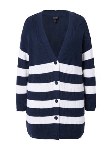 Ulla Popken Strickjacke in tintenblau