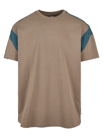Urban Classics T-Shirt in darkkhaki/teal