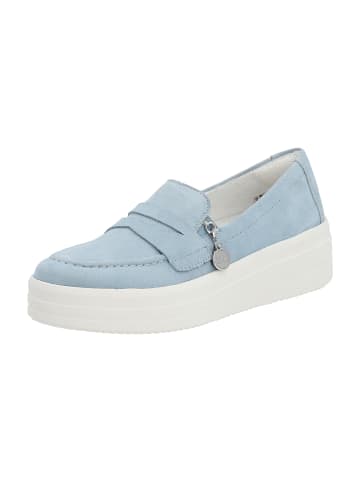 remonte Plateau Slipper in Blau