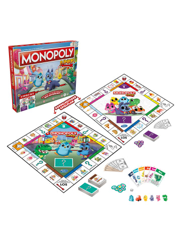 Hasbro Spiel Monopoly Junior 2 in 1 in Mehrfarbig