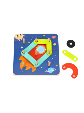 Tooky Toy Lernpuzzle TH123 in bunt