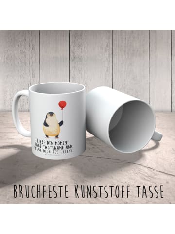 Mr. & Mrs. Panda Trinklernbecher Pinguin Luftballon mit Spruch in Weiß