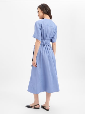 Ambiance Kleid in indigo - 0001