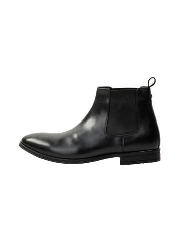 DreiMaster Klassik Herren Chelsea Boot in Schwarz