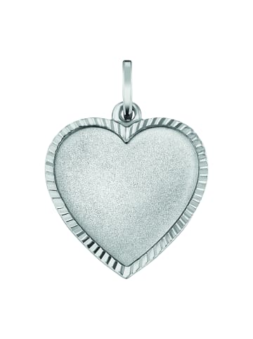 ONE ELEMENT  Herz Herz Anhänger aus 925 Silber in silber