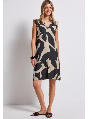 Street One 'Gemustertes Tunika-Kleid' Grau