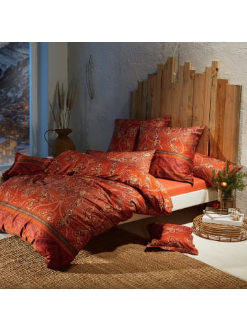 Bassetti Fein Satin Kissenbezug Bramante in rot