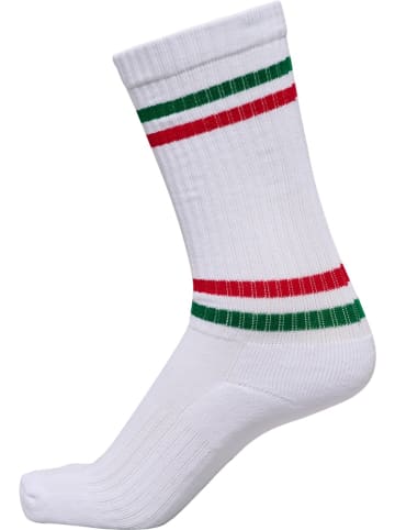 Hummel Socke "3-Pack Socks Chevron High Retro" in Weiß