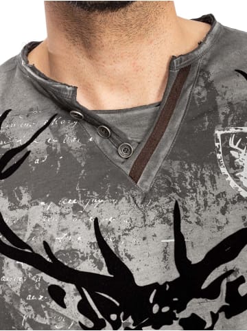 Hangowear T-Shirt ELVIS in grau