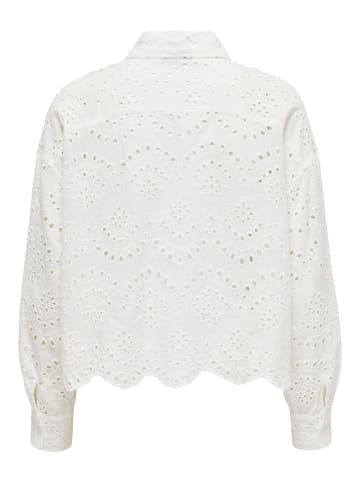 ONLY Carmakoma Hemd in Cloud Dancer