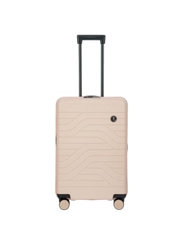 BRIC`s BY Ulisse - 4-Rollen-Trolley 65 cm erw. (black) in pearl pink