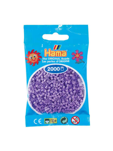 Hama Beutel mit 2000 Mini-Bügelperlen pastell lila - ab 10 Jahren