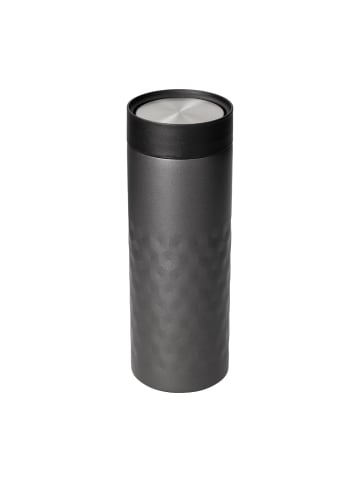 elasto Thermobecher "Crystal" in grau - 450 ml