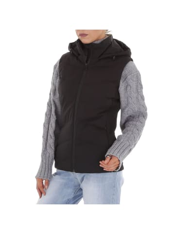 Ital-Design Jacke in Schwarz