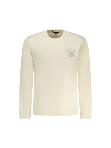 Lee Beige Baumwoll-Sweatshirt
