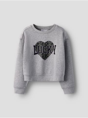 name it Sweatshirt in Grey Melange