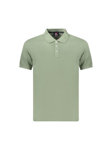NORWAY 1963 Grün Herren Poloshirt aus Baumwolle