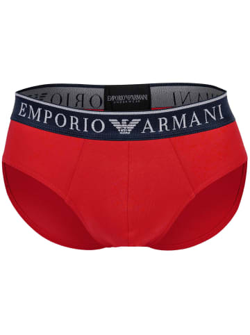 Emporio Armani Slip 2er Pack in Rot/Marine