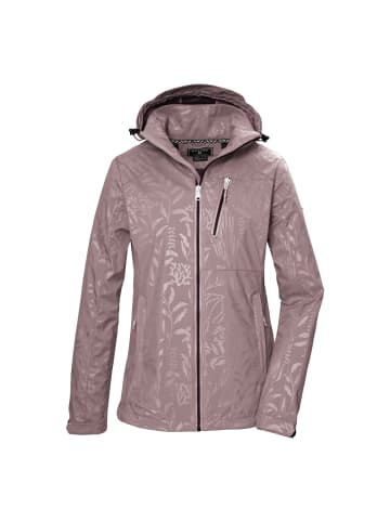 Killtec KOS 122 WMN SFTSHLL JCKT FLORAL in Violett3930