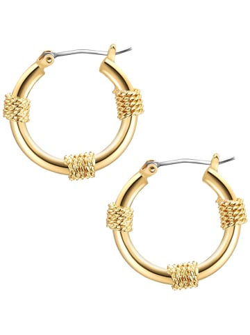 Lulu & Jane Creolen gelbgold in gelbgold