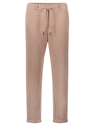 BETTY & CO Casual-Hose mit Struktur in Powder Pearl
