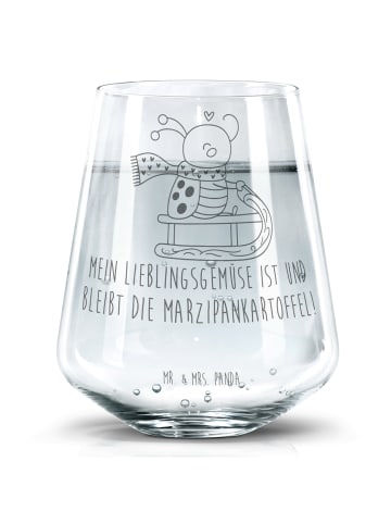 Mr. & Mrs. Panda Glas Smörle Rodeln mit Spruch in Transparent