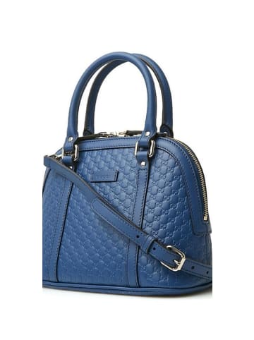 Gucci Handtasche Microguccissima Blau