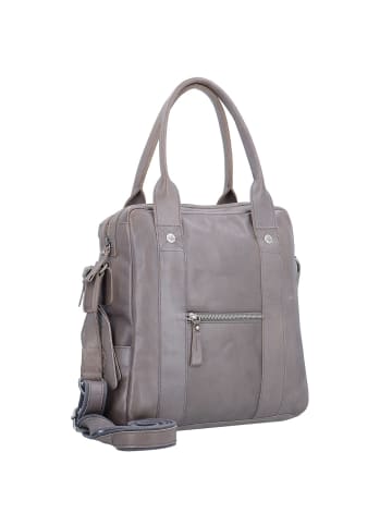 Billy the Kid Nasty Cowboys Nashville Schultertasche Leder 31 cm stonegrey