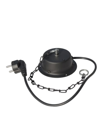 SATISFIRE Motor für Spiegelkugel/Discokugel bis 20cm/3kg in schwarz