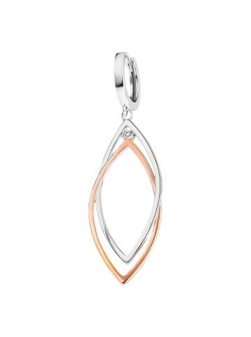 LOTUS silver Ohrringe Silber 925 Sterling Silber Blatt Ohrhänger