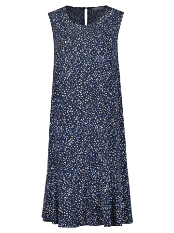 BETTY & CO Casual-Kleid mit Print in Dunkelblau/Blau