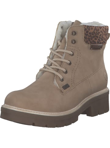 rieker Schnürstiefel in marble/mogano/leo-nuss