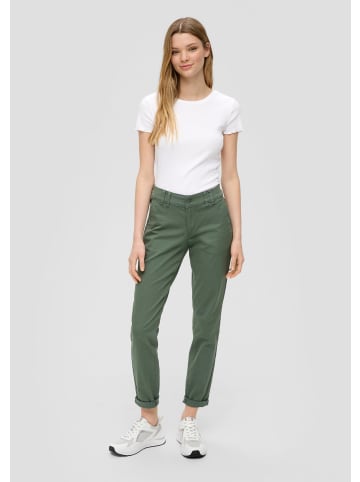 QS Hose CHINO in 7816_tannengrün