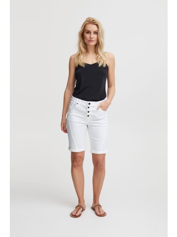 PULZ Jeans Shorts PZROSITA HW SHO - 50205345 in weiß