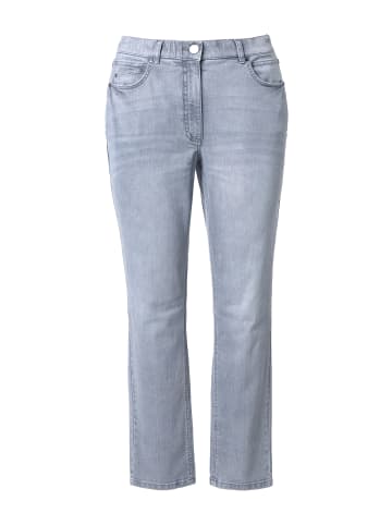 Ulla Popken Jeans in light grey denim
