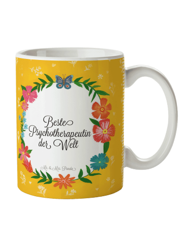 Mr. & Mrs. Panda Keramiktasse Psychotherapeutin mit Spruch in Keine Angabe