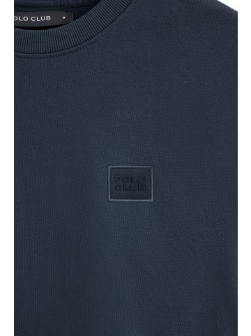 Polo Club Sweatshirt in Navy Blau