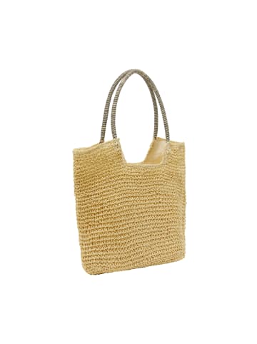 IZIA Women Tote Bag in Beige