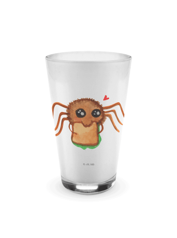 Mr. & Mrs. Panda Glas Spinne Agathe Sandwich ohne Spruch in Transparent
