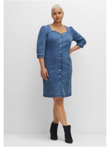 sheego by Joe Browns Jeanskleid in blue Denim