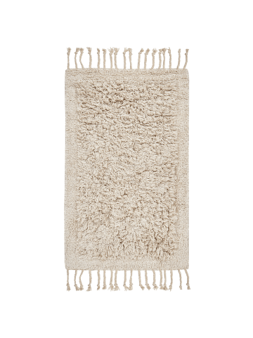 Beliani Badematte OLTAN in Beige - (W) 50 x (L) 80 cm