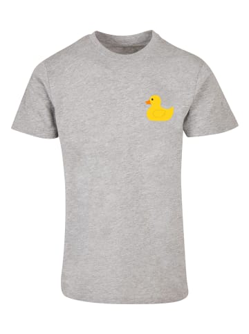 F4NT4STIC T-Shirt Yellow Rubber Duck TEE UNISEX in grau meliert