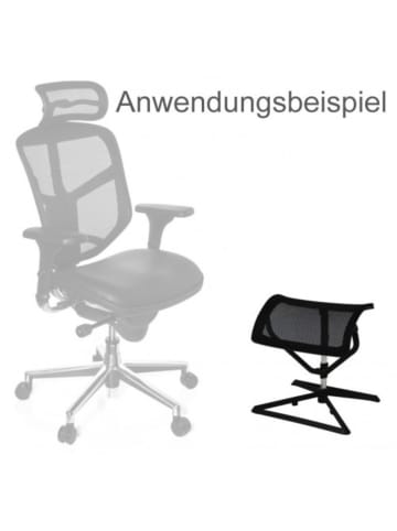 KADIMA DESIGN Fußauflage | Stoffbezug, Höhenverstellbar, Büro