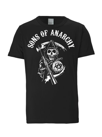 Logoshirt T-Shirts Sons Of Anarchy Logo in schwarz