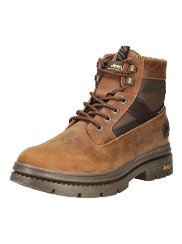 Jeep Stiefelette Dunkelbraun