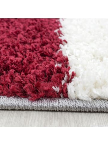 Teppich Boss Hochflor Teppich Lux Rot
