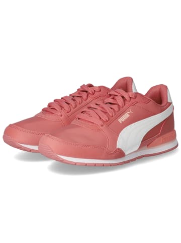 Puma Puma Damen Sportschuhe Laufschuhe Low Sneaker RUNNER Rot Textil-Synthetik-Mix  in Rot